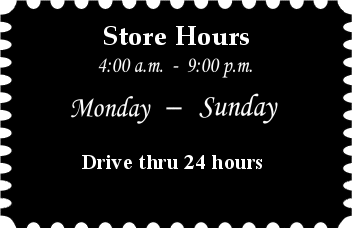 new store hours